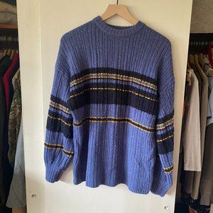 80's style sweater